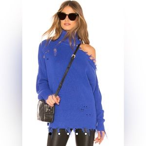 Lovers and Friends Arlington Sweater Cobalt Blue